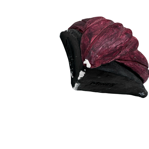 Vintage Lakeland Studios Masquerade Miner Wall Head Bust Chalkware Decor 1998 - Picture 10 of 10